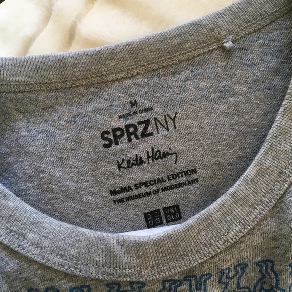 Keith Harring X SPRZ NY UNIQLO Graphic T-Shirt / MEDIUM - Picture 3 of 3
